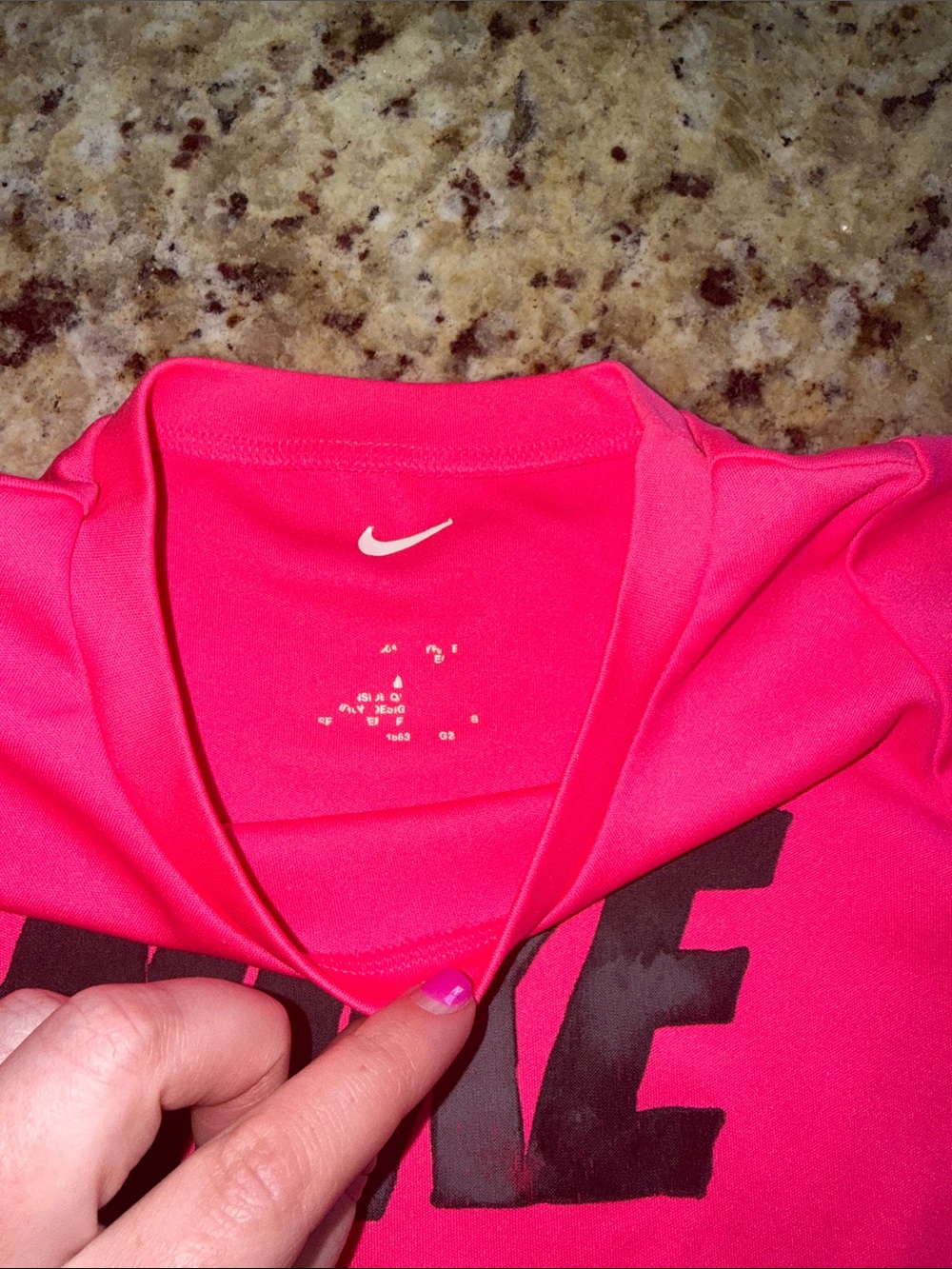 Nike Pink and Black Girls' Active Set - Picture 4 of 10